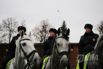 Смотр личного состава ГУ МВД РФ по Нижегородской области на пл. Минина и Пожарского
