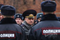 Смотр личного состава ГУ МВД РФ по Нижегородской области на пл. Минина и Пожарского