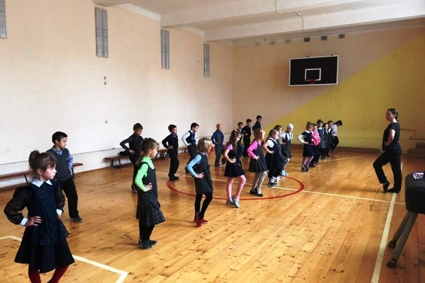 Секция по бальным танцам в школе пос.Бабино