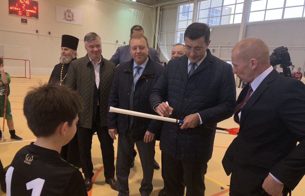 Глеб Никитин на церемонии открытия ФОКа