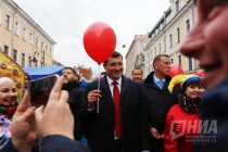 Празднование Дня народного единства в Нижнем Новгороде
