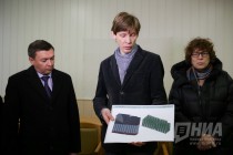 Выездное заседание минимущества на мельницу Башкирова в Нижнем Новгороде