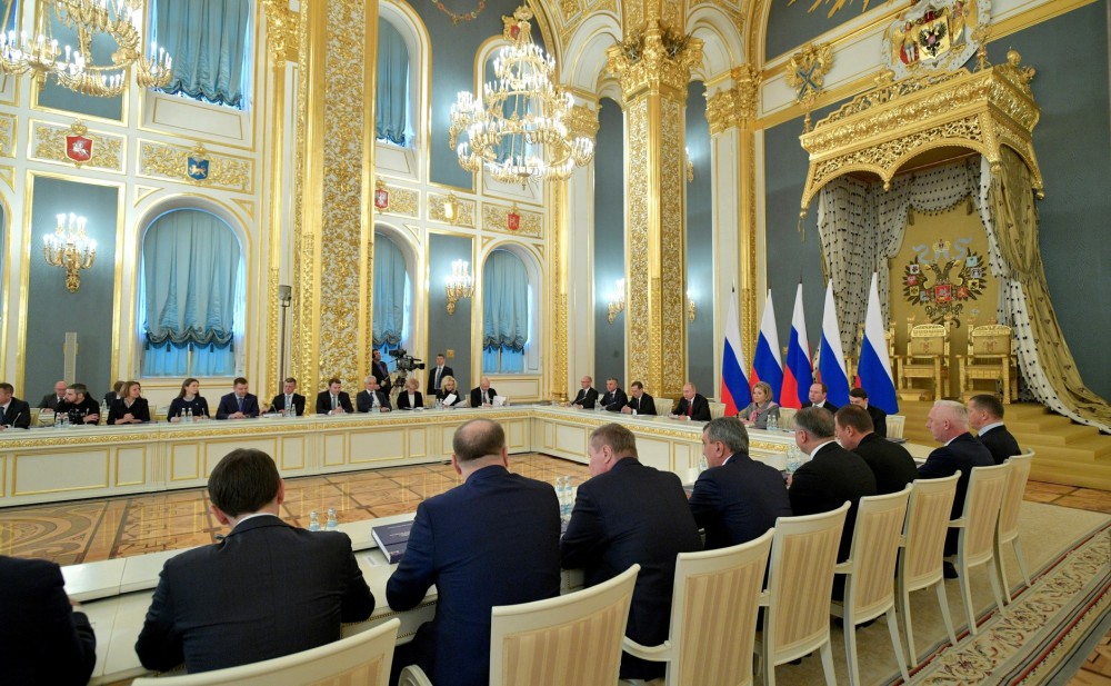 Заседание Госсовета по развитию добровольчества