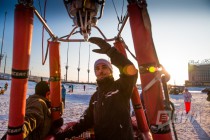 Воздухоплавательная Рождественская фиеста в Нижнем Новгороде