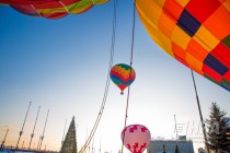 Воздухоплавательная Рождественская фиеста в Нижнем Новгороде