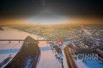 Воздухоплавательная Рождественская фиеста в Нижнем Новгороде