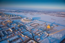 Воздухоплавательная Рождественская фиеста в Нижнем Новгороде