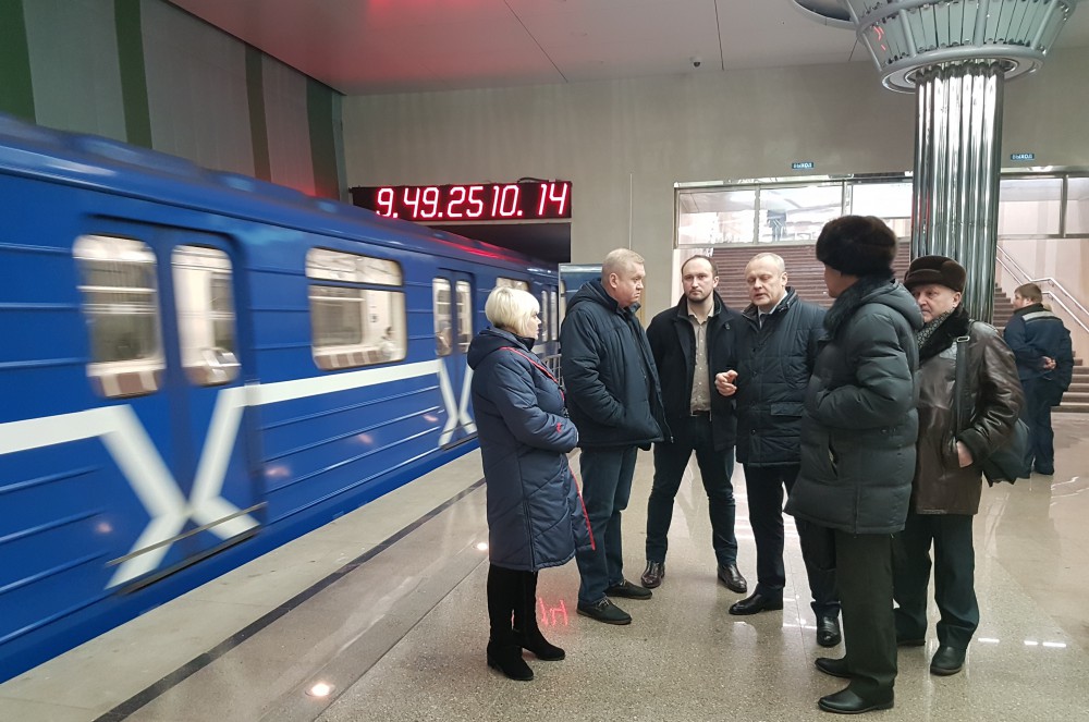 Нижегородский минстрой контролирует исполнение подрядчиком гарантийных обязательств на станции метро Стрелка