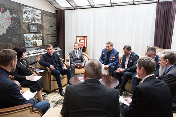Андрей Турчак на встрече с организацией ветеранов Боевое братство