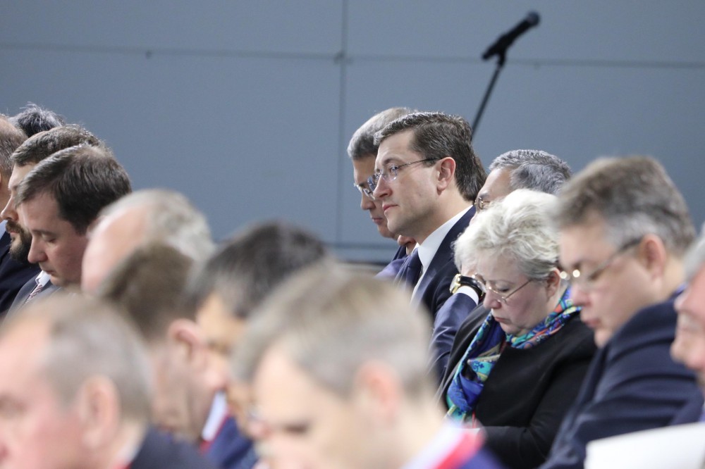 Глеб Никитин на совещании с Дмитрием Медведевым