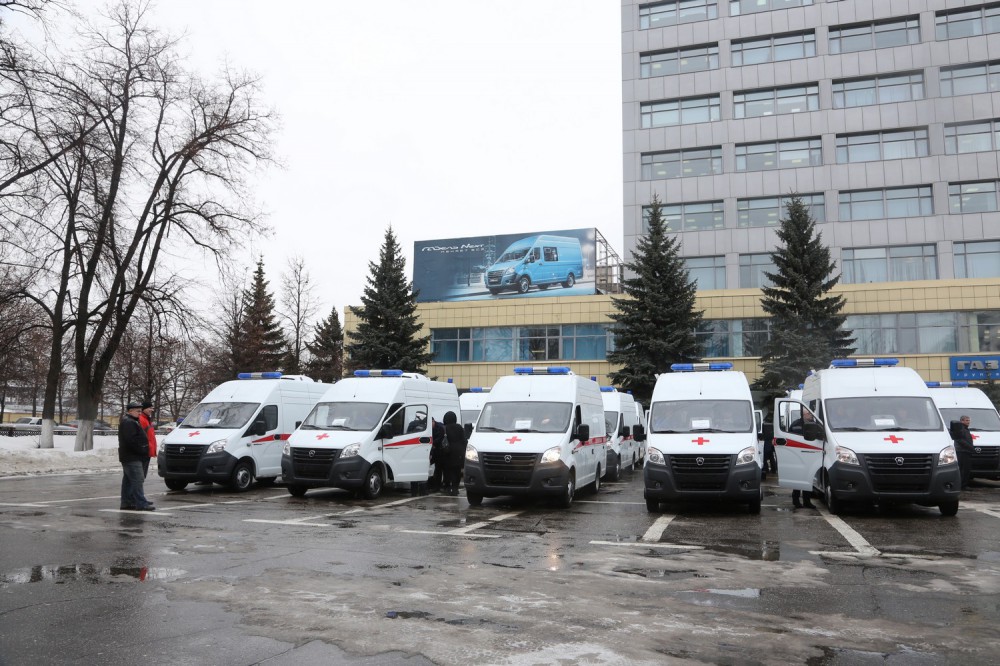 Новые автомобили скорой помощи пополнили парки Нижнего Новгорода и 7 районов области