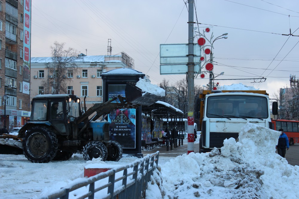 Очередные снегоуборочные работы пройдут в Нижнем Новгороде в ночь на 6 марта
