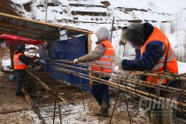 Проверка строительства трамплина К-60 в Нижнем Новгороде