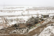 Проверка строительства трамплина К-60 в Нижнем Новгороде