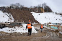 Проверка строительства трамплина К-60 в Нижнем Новгороде