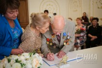 Нижегородская семья Зверевых отметила 70 лет со дня свадьбы