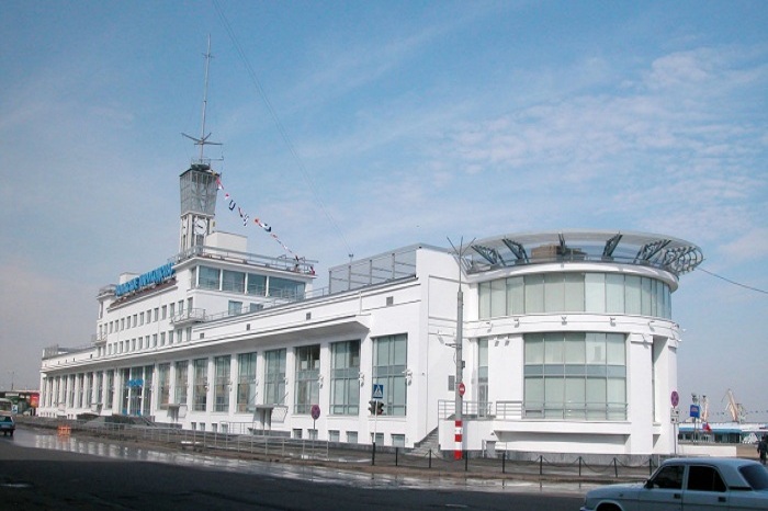 Здание нижегородского речного вокзала