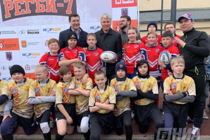 Глеб Никитин и Павел Колобков посетили чемпионат ПФО Регби-7