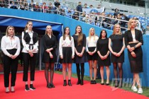 Награждение волейболисток нижегородской Спарты