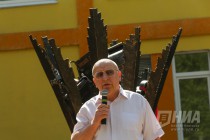 Памятник военным корреспондентам открыли в Нижнем Новгороде