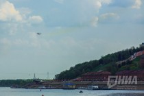 Авиашоу с участием МиГ-29 представили нижегородцам в День Победы