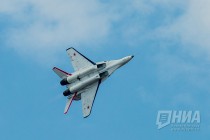 Авиашоу с участием МиГ-29 представили нижегородцам в День Победы