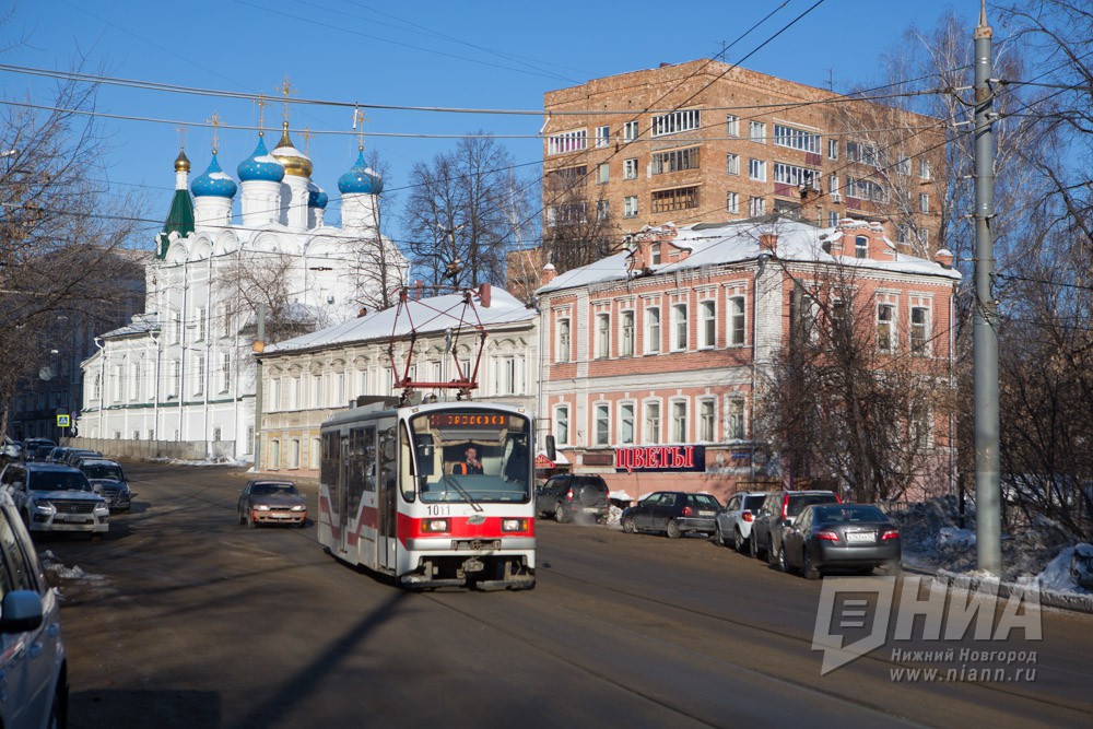 Выделенная полоса для трамваев может появиться в центре Нижнего Новгорода