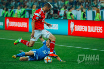 Матч Россия - Кипр в Нижнем Новгороде