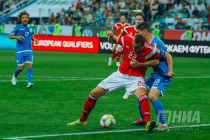 Матч Россия - Кипр в Нижнем Новгороде