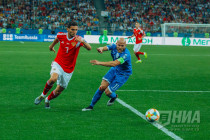 Матч Россия - Кипр в Нижнем Новгороде