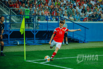 Матч Россия - Кипр в Нижнем Новгороде