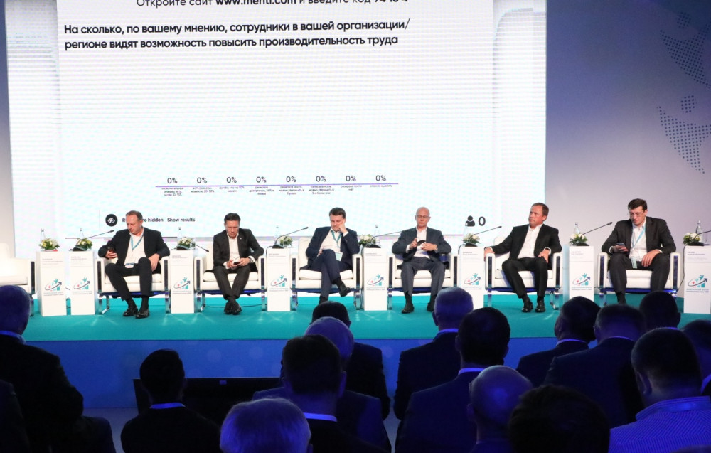 Президент Владимир Путин обратился к участникам форума Производительность 360