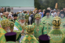 Визит Патриарха Московского и всея Руси Кирилла в Дивеево