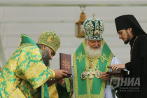 Визит Патриарха Московского и всея Руси Кирилла в Дивеево