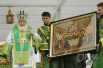 Визит Патриарха Московского и всея Руси Кирилла в Дивеево