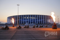 Дрифтинг у стадиона