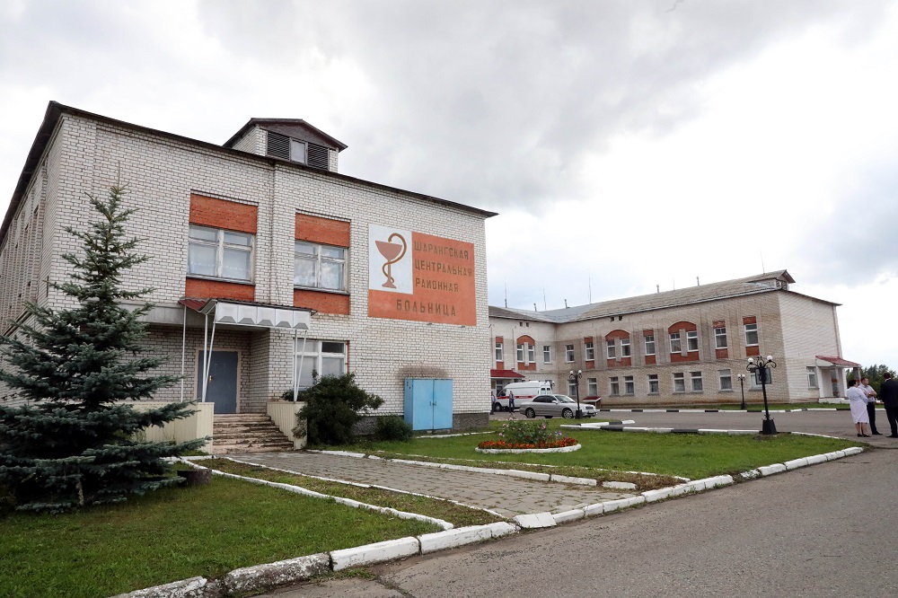 Вентиляцию реконструируют в ЦРБ Шаранги Нижегородской области 