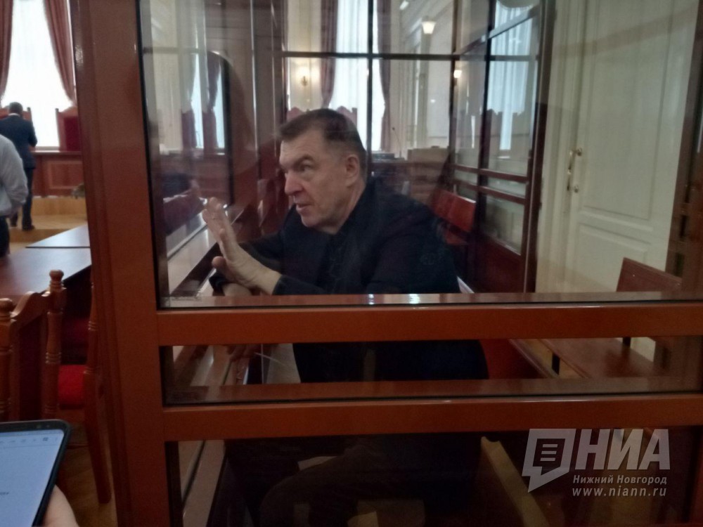 Андрей Климентьев в зале суда 15 марта 2019 года