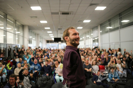 Ник Вуйчич в Нижнем Новгороде