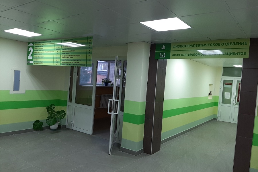 Капремонт по созданию новой модели поликлиники завершился в больнице №33