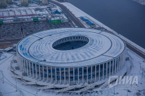 Воздухоплавательная Рождественская фиеста в Нижнем Новгороде