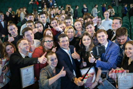 Глеб Никтин встретился со студентами