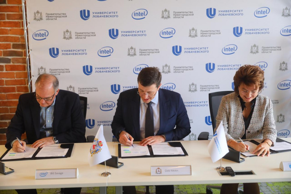 Нижегородские власти, ННГУ и Intel будут сотрудничать в научно-образовательном направлении