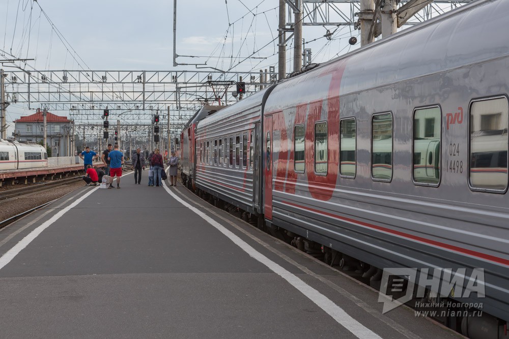 Несколько поездов между Нижним Новгородом и Москвой отменят и-за отсутствия спроса