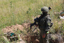 Учения на полигоне Мулино