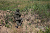 Учения на полигоне Мулино