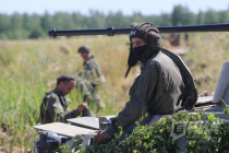 Учения на полигоне Мулино