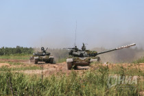 Учения на полигоне Мулино