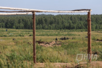 Учения на полигоне Мулино