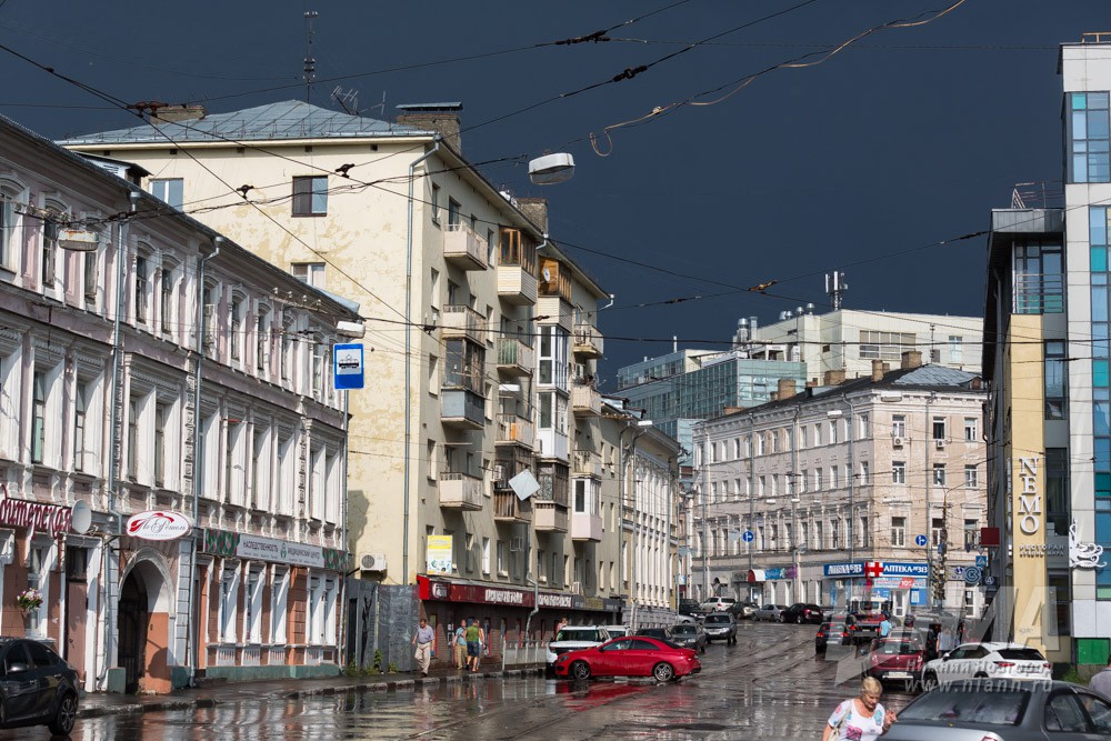 Нижегородцев предупредили о проливном дожде в течение всего дня 21 июля
